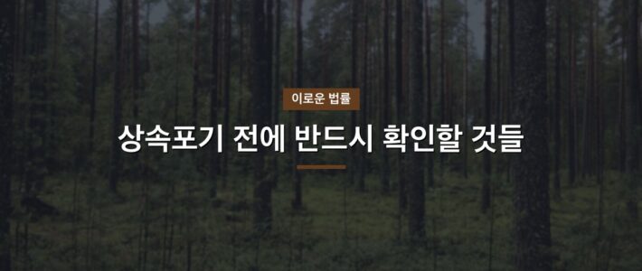 별내상속포기변호사, 어떤 기준으로 선택할까